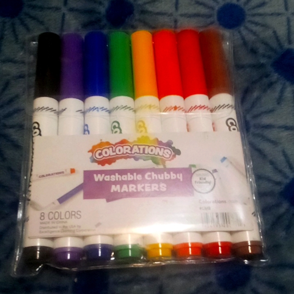 Colorations washable markers